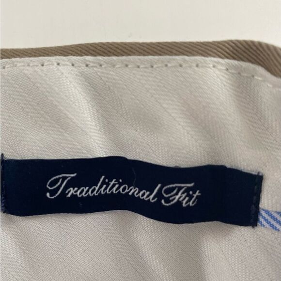 Lands’ End Classic Clothing Traditional Fit Tan Pants Chinos Size 40 - Picture 6 of 14